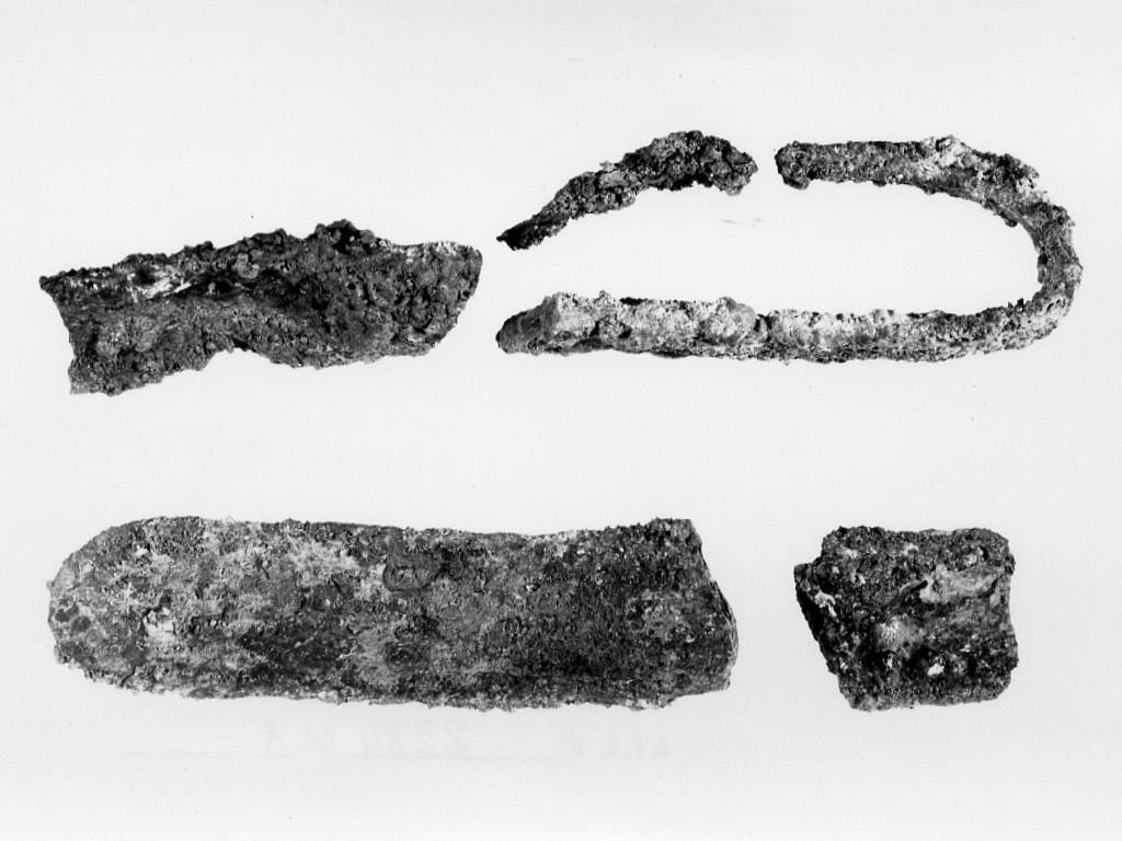 strigile/ frammento (seconda metà sec. IV a.C)