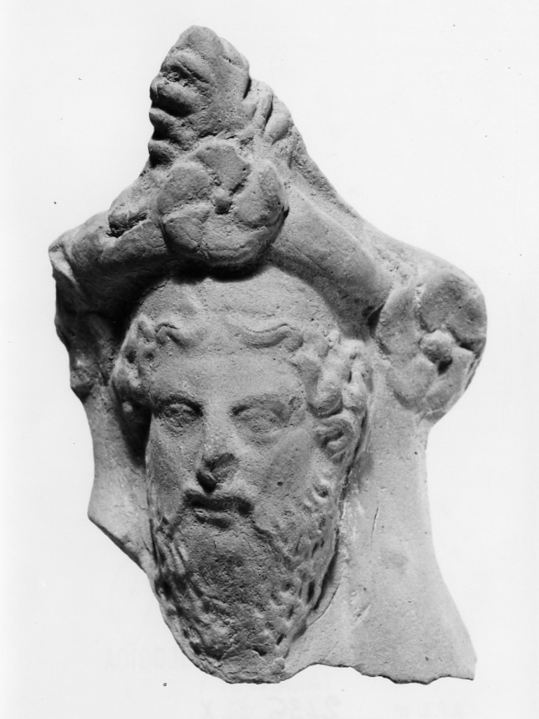 Dioniso (terracotta figurata) - fabbrica locale (sec. IV a.C)