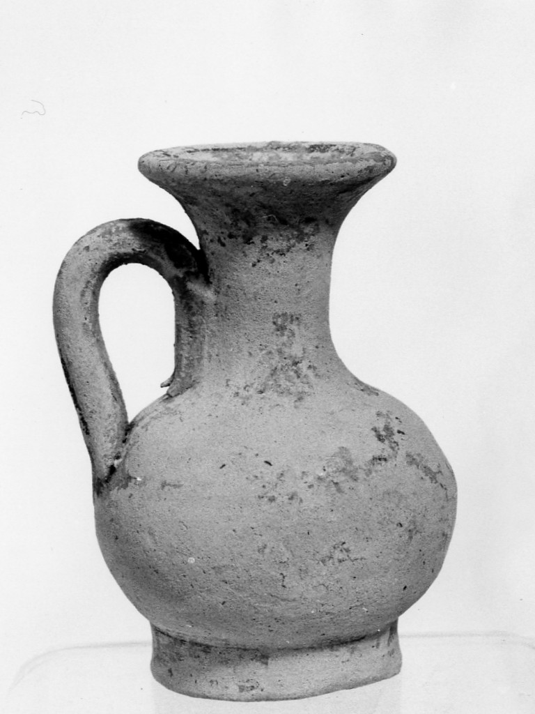 lekythos aryballica - fabbrica locale (sec. III a.C)