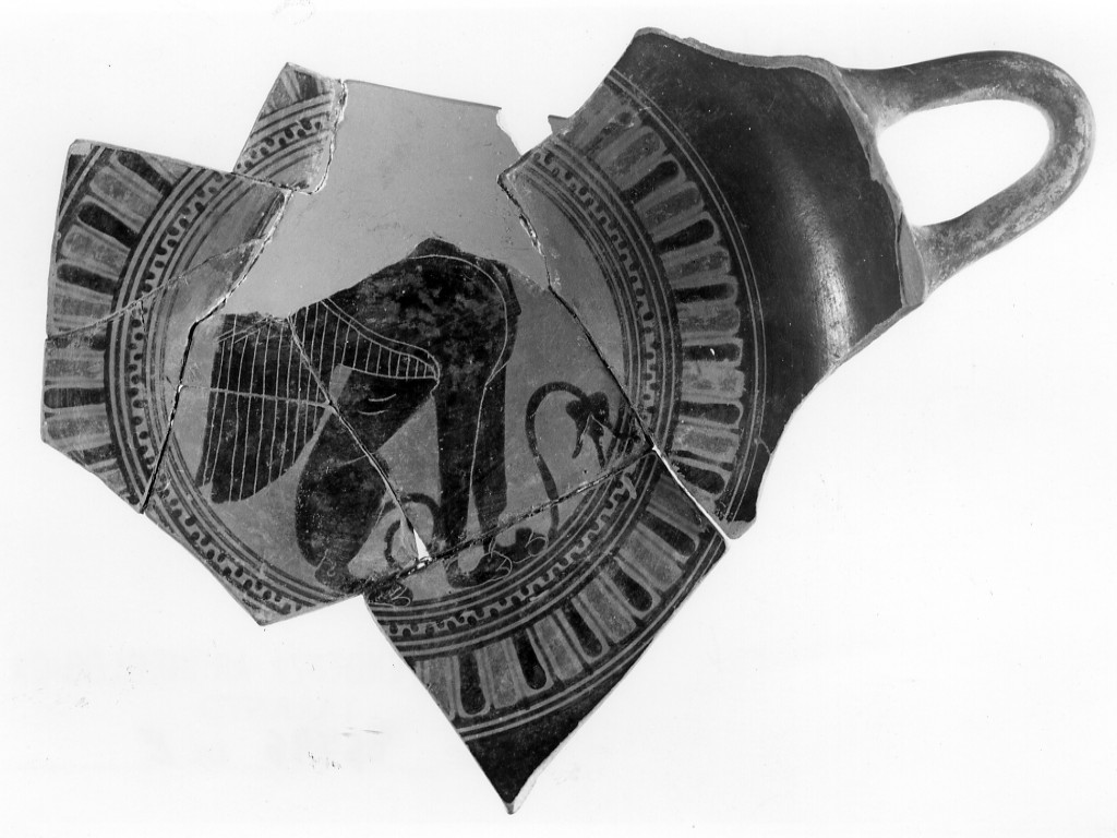 kylix - fabbrica attica (secc. I a.C.-I d.C)