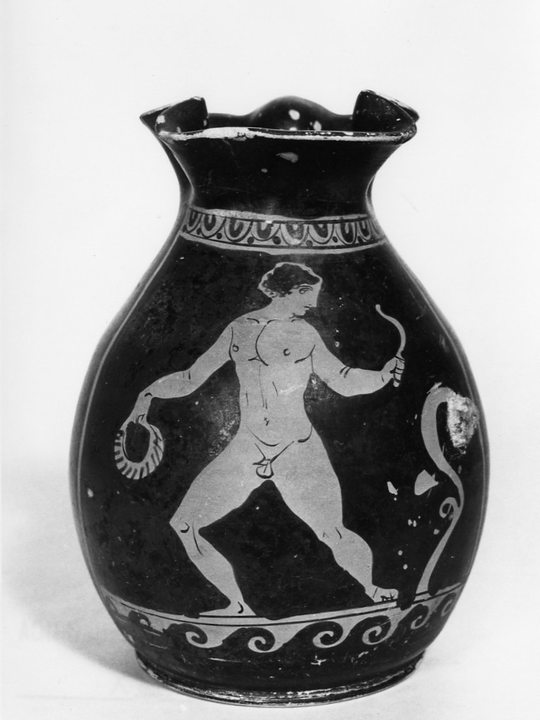 oinochoe a bocca trilobata - Groups of the Dresden Amphora (seconda metà sec. IV a.C)