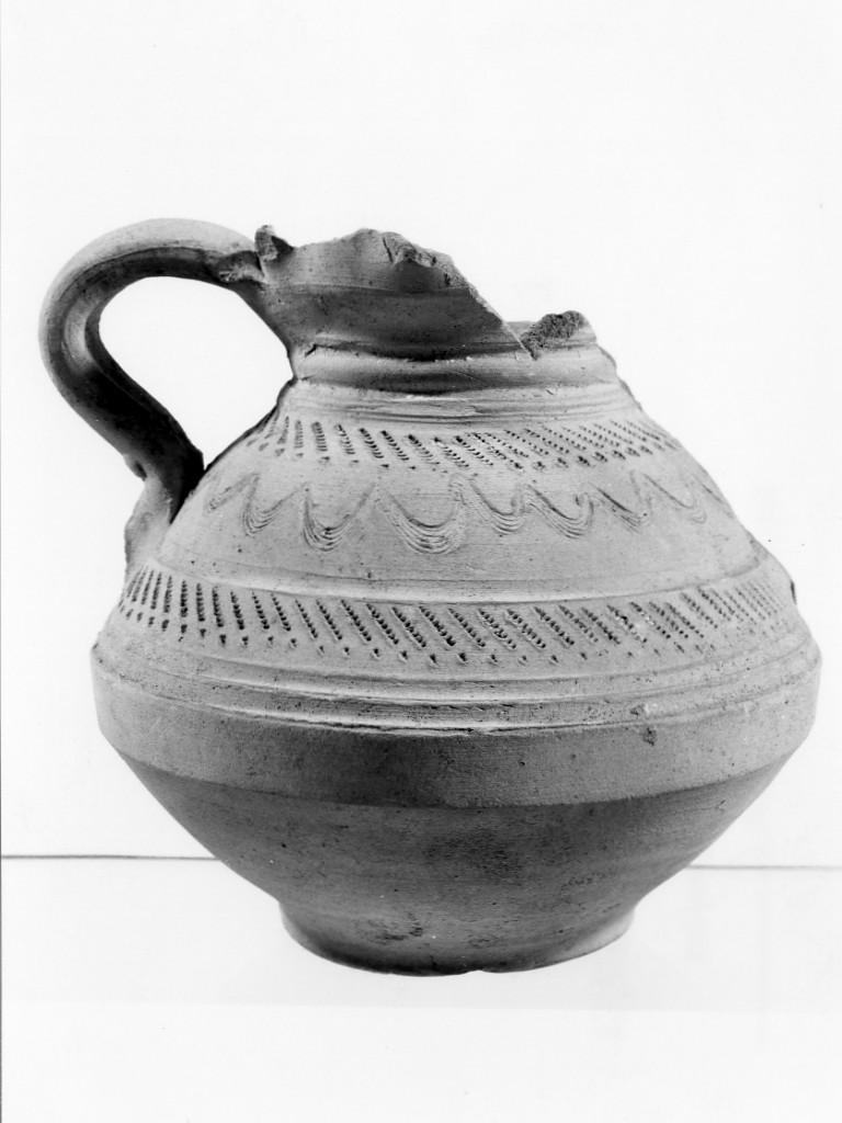 anforetta con filtro - fabbrica locale (sec. XV d.C)