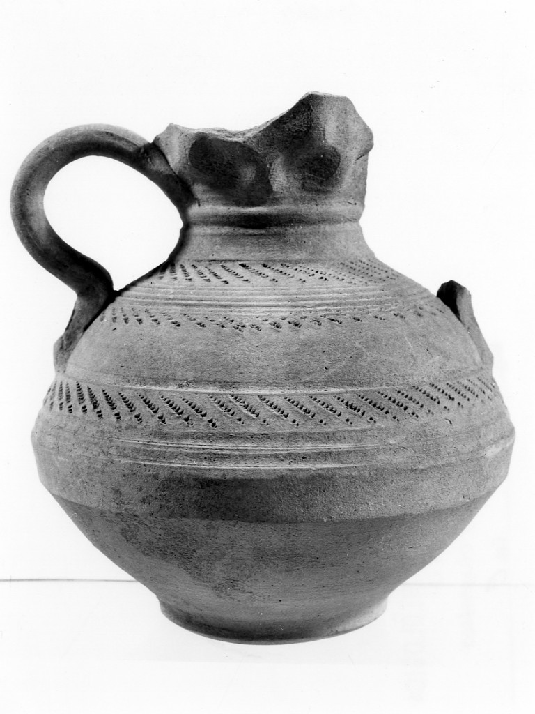 anforetta con filtro - fabbrica locale (sec. XV d.C)