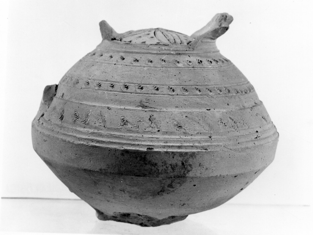 anforetta con filtro - fabbrica locale (sec. XV d.C)