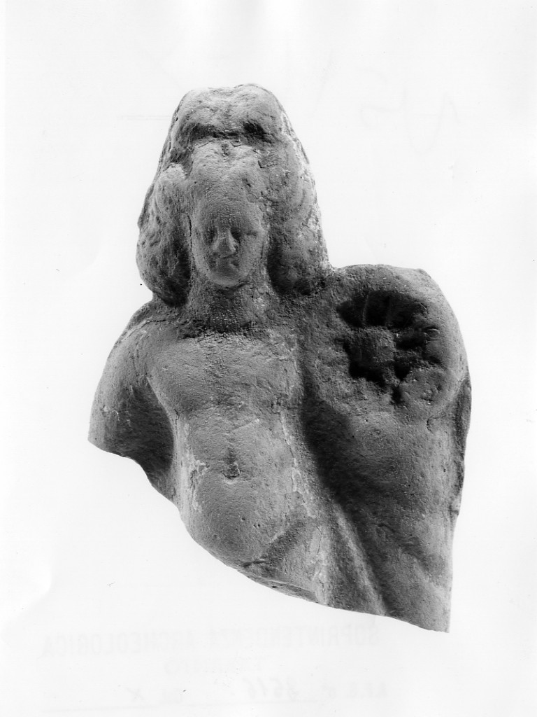 Apollo-Hyakinthos (terracotta figurata) - fabbrica tarantina (secc. IV a.C.-III a.C)