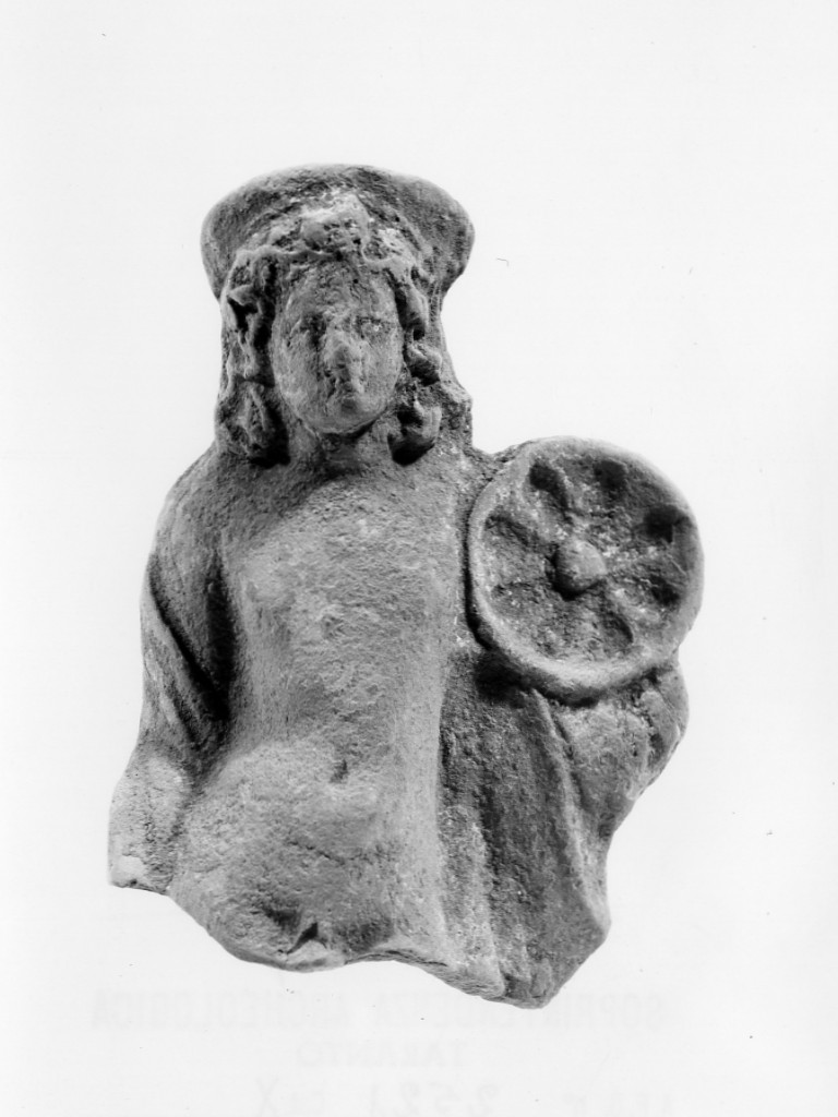 Apollo-Hyakinthos (terracotta figurata) - fabbrica tarantina (secc. IV a.C.-III a.C)