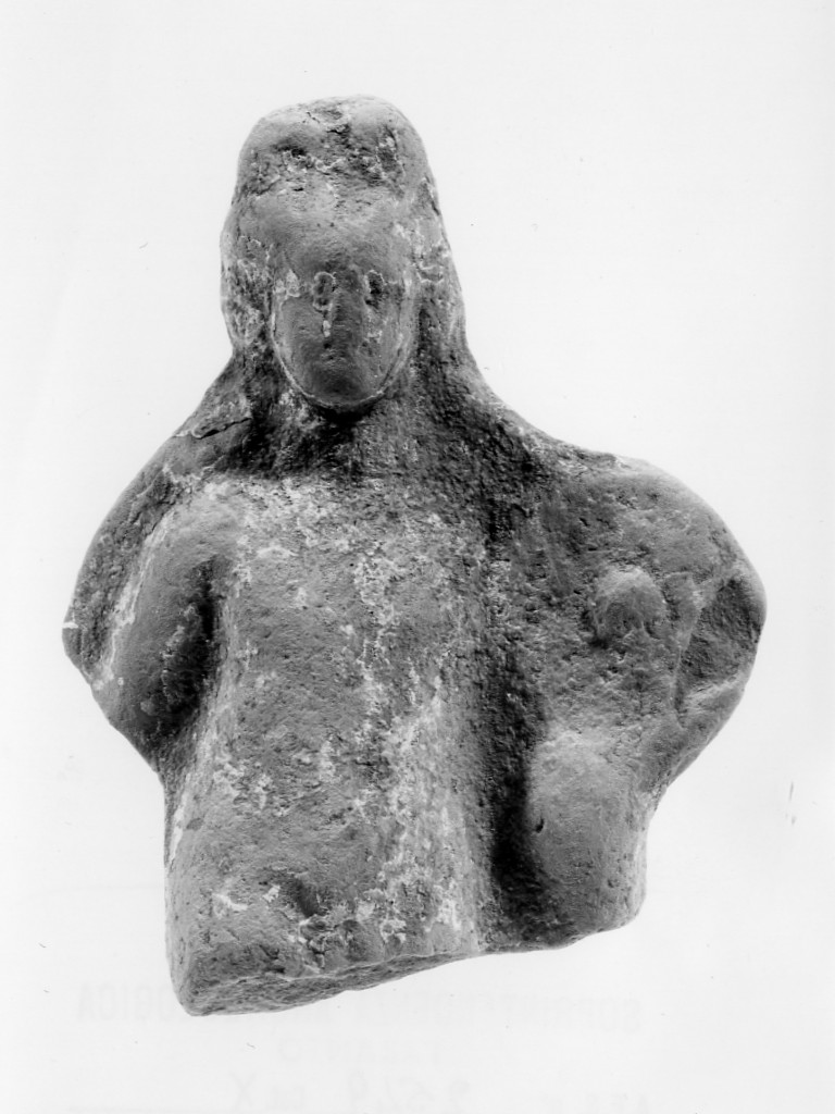 Apollo-Hyakinthos (terracotta figurata) - fabbrica tarantina (secc. IV a.C.-III a.C)
