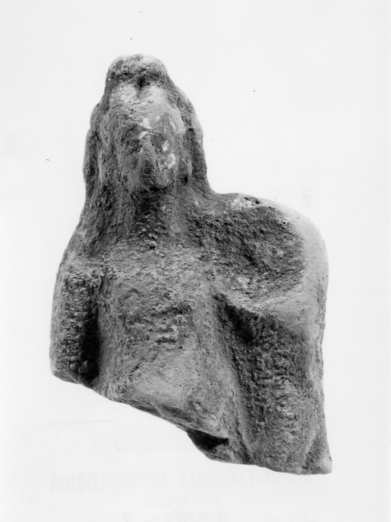 Apollo-Hyakinthos (terracotta figurata) - fabbrica tarantina (secc. IV a.C.-III a.C)