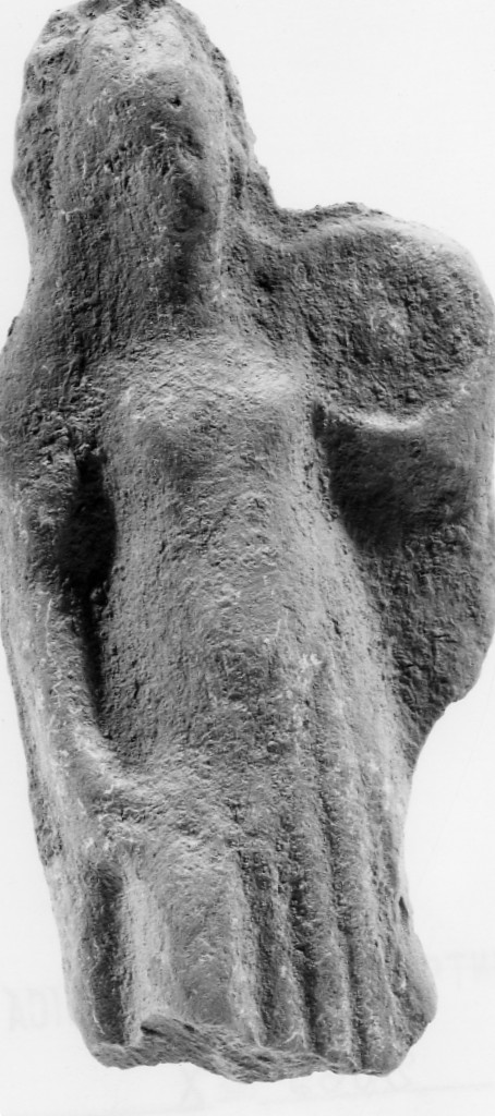 Polyboia (terracotta figurata, culto di Apollo-Hyakinthos) - fabbrica tarantina (secc. IV a.C.-III a.C)