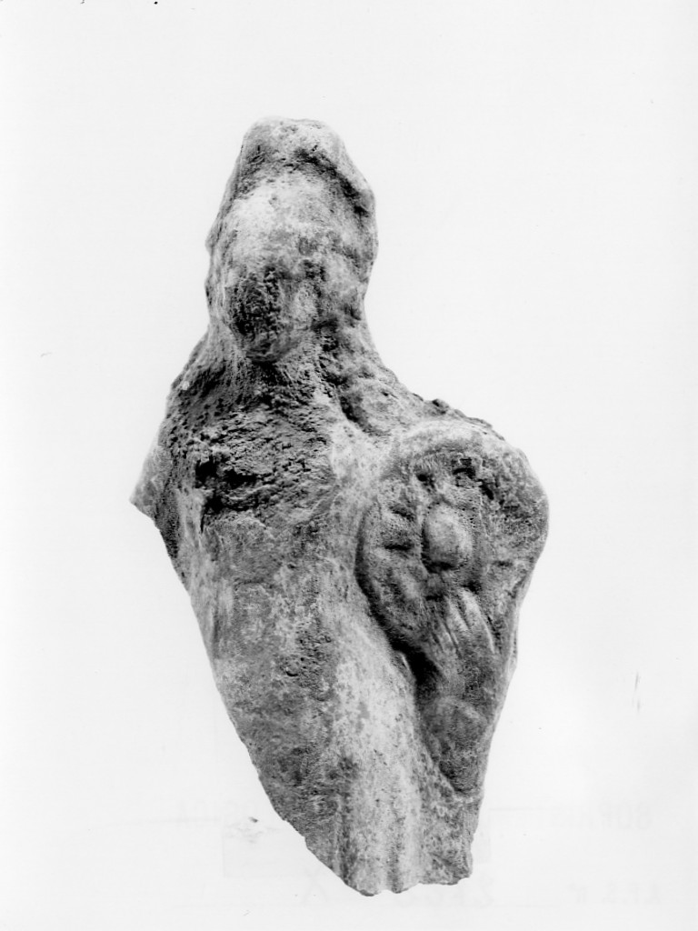 Polyboia (terracotta figurata, culto di Apollo-Hyakinthos) - fabbrica tarantina (secc. IV a.C.-III a.C)