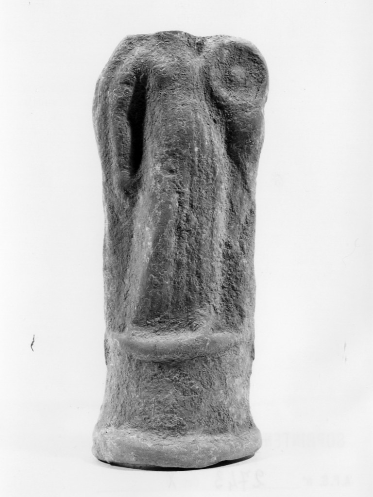 Polyboia (terracotta figurata, culto di Apollo-Hyakinthos) - fabbrica tarantina (secc. IV a.C.-III a.C)