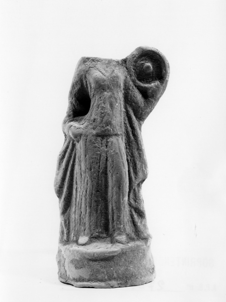 Polyboia (terracotta figurata, culto di Apollo-Hyakinthos) - fabbrica tarantina (secc. IV a.C.-III a.C)