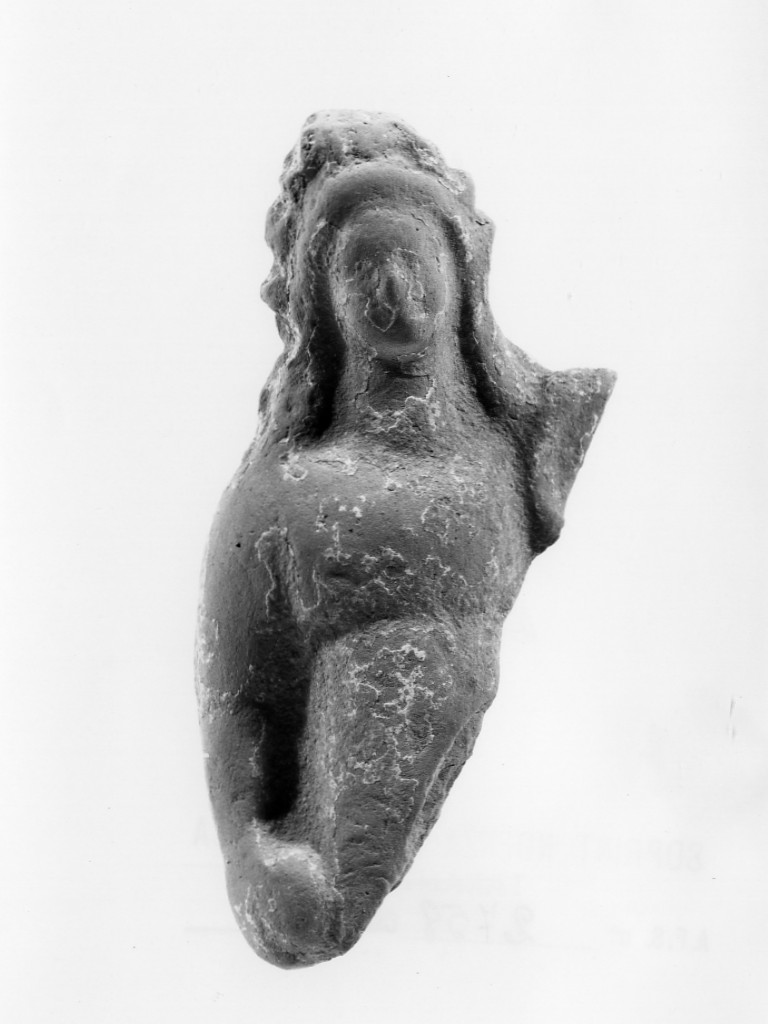 Polyboia (terracotta figurata, culto di Apollo-Hyakinthos) - fabbrica tarantina (secc. IV a.C.-III a.C)