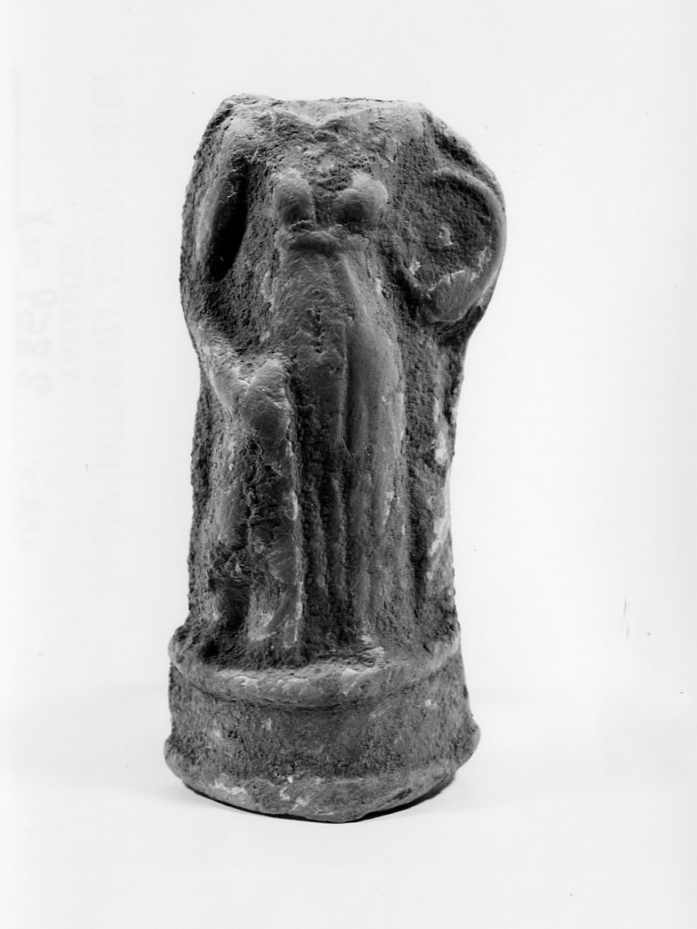 Polyboia (terracotta figurata, culto di Apollo-Hyakinthos) - fabbrica tarantina (secc. IV a.C.-III a.C)