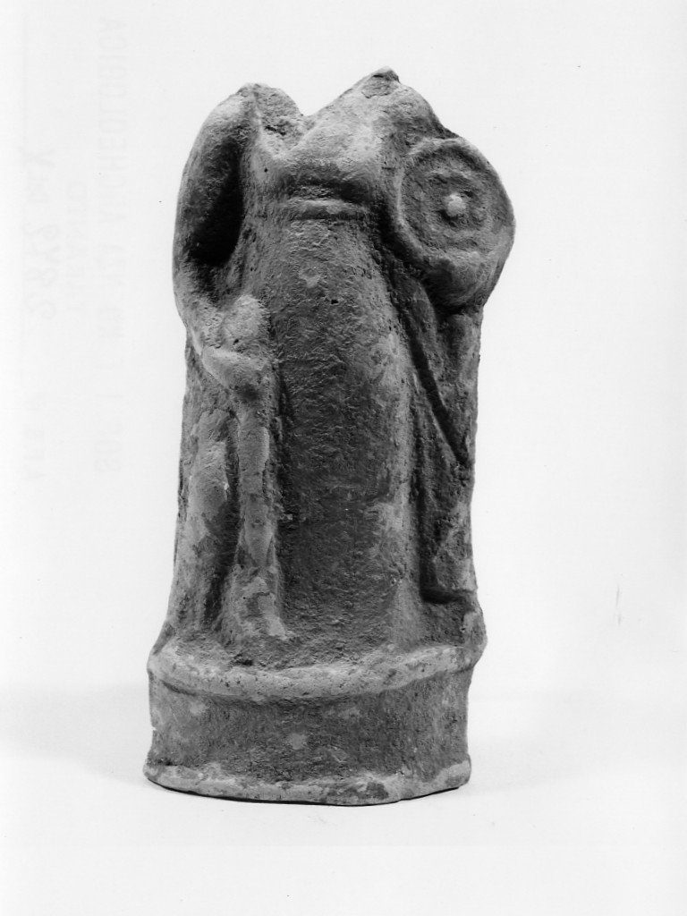 Polyboia (terracotta figurata, culto di Apollo-Hyakinthos) - fabbrica tarantina (secc. IV a.C.-III a.C)