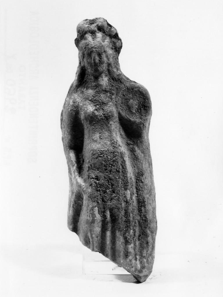 Polyboia (terracotta figurata, culto di Apollo-Hyakinthos) - fabbrica tarantina (secc. IV a.C.-III a.C)