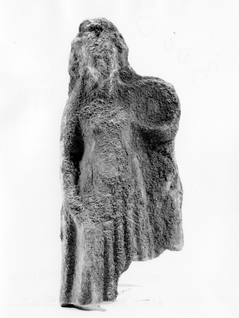Polyboia (terracotta figurata, culto di Apollo-Hyakinthos) - fabbrica tarantina (secc. IV a.C.-III a.C)