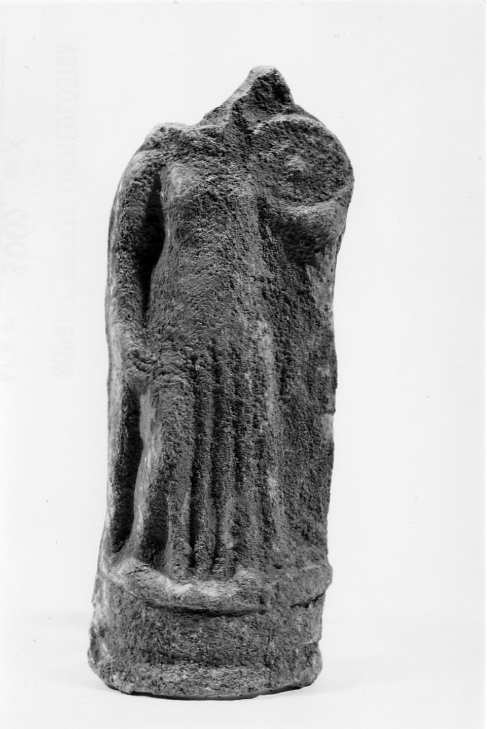 Polyboia (terracotta figurata, culto di Apollo-Hyakinthos) - fabbrica tarantina (secc. IV a.C.-III a.C)