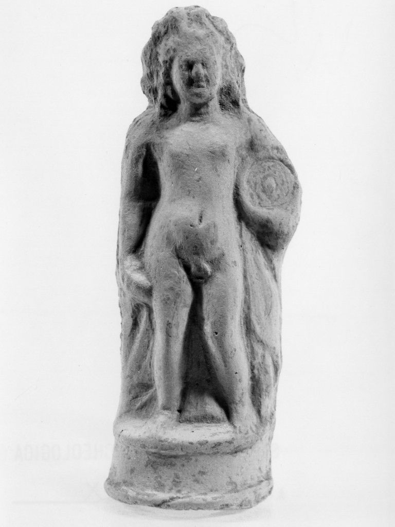 Apollo-Hyakinthos (terracotta figurata) - fabbrica tarantina (secc. IV a.C.-III a.C)