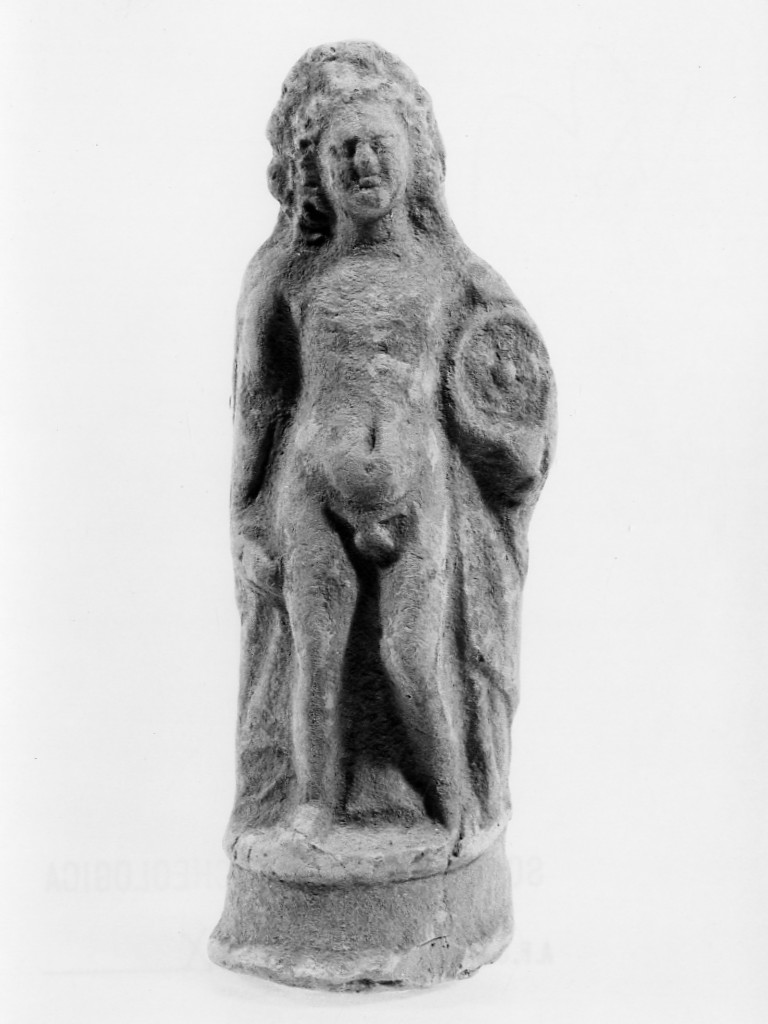 Apollo-Hyakinthos (terracotta figurata) - fabbrica tarantina (secc. IV a.C.-III a.C)