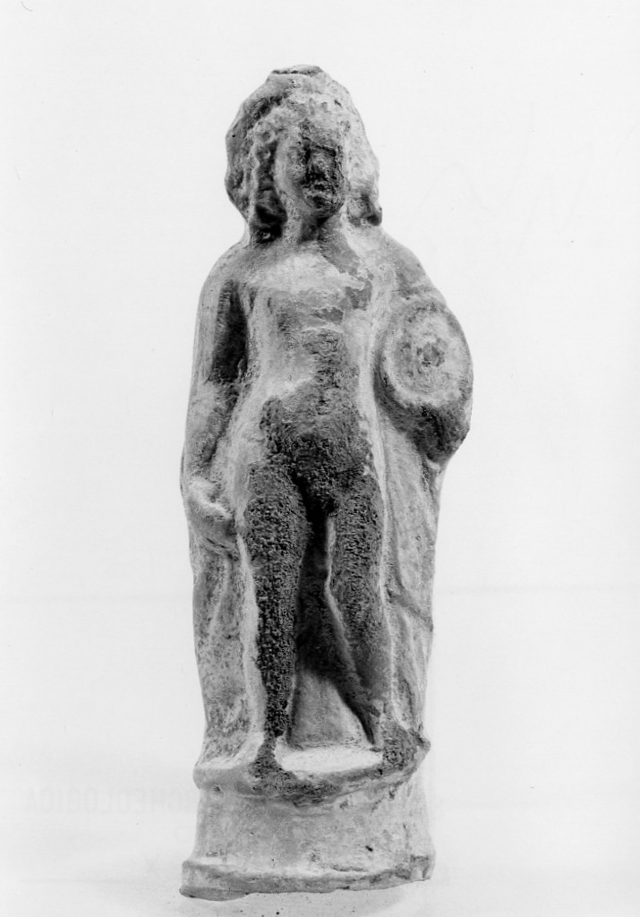 Apollo-Hyakinthos (terracotta figurata) - fabbrica tarantina (secc. IV a.C.-III a.C)
