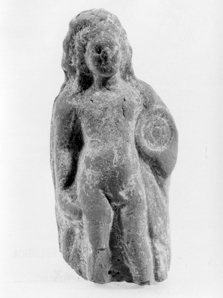 Apollo-Hyakinthos (terracotta figurata) - fabbrica tarantina (secc. IV a.C.-III a.C)