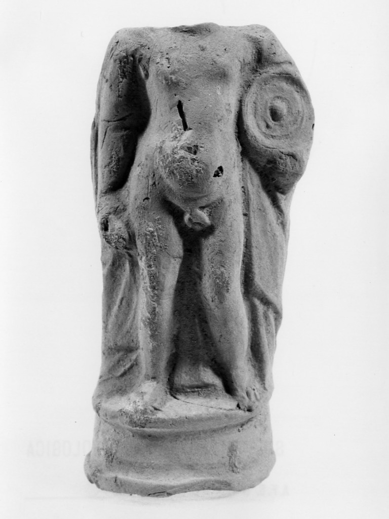 Apollo-Hyakinthos (terracotta figurata) - fabbrica tarantina (secc. IV a.C.-III a.C)