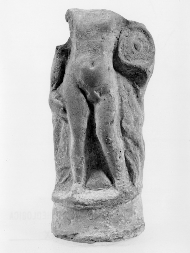 Apollo-Hyakinthos (terracotta figurata) - fabbrica tarantina (secc. IV a.C.-III a.C)