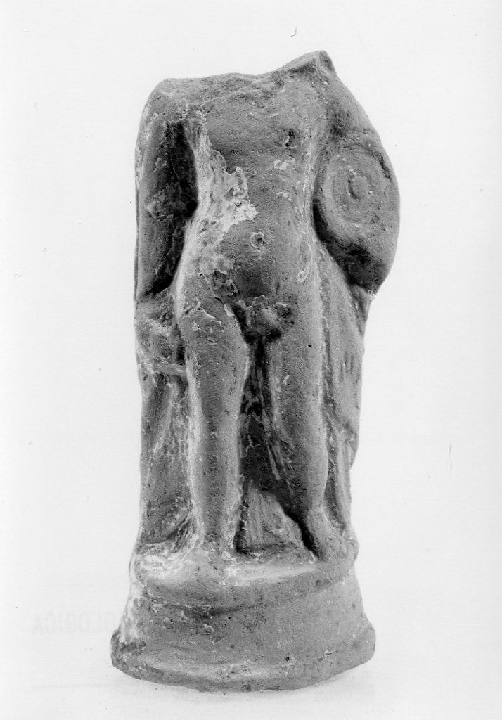 Apollo-Hyakinthos (terracotta figurata) - fabbrica tarantina (secc. IV a.C.-III a.C)