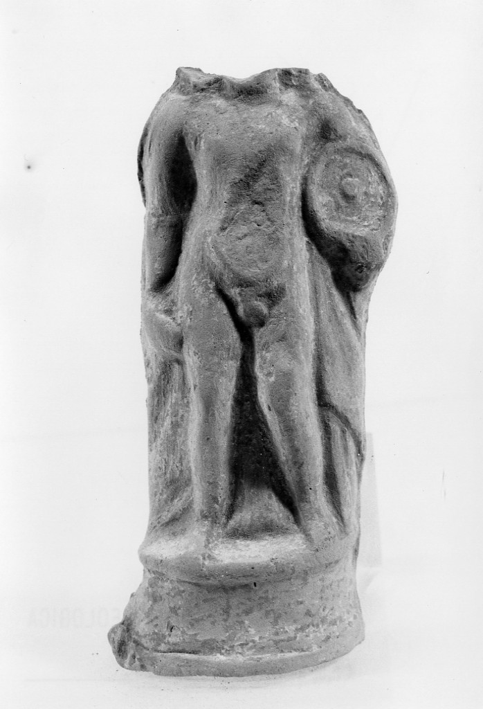 Apollo-Hyakinthos (terracotta figurata) - fabbrica tarantina (secc. IV a.C.-III a.C)