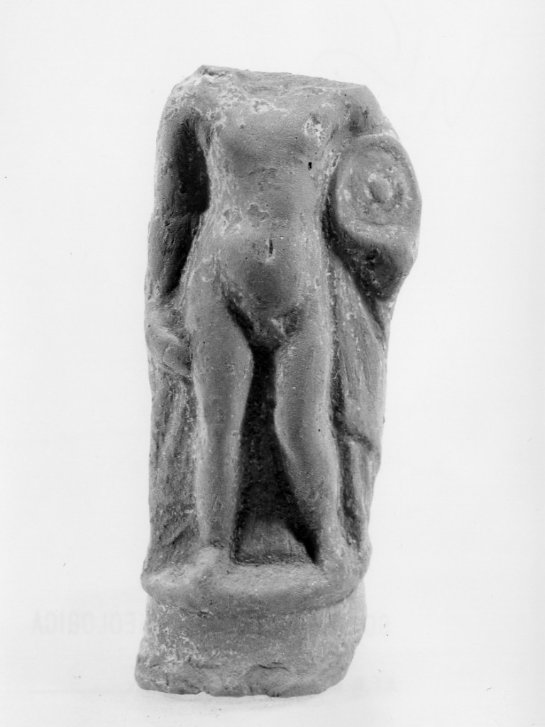 Apollo-Hyakinthos (terracotta figurata) - fabbrica tarantina (secc. IV a.C.-III a.C)