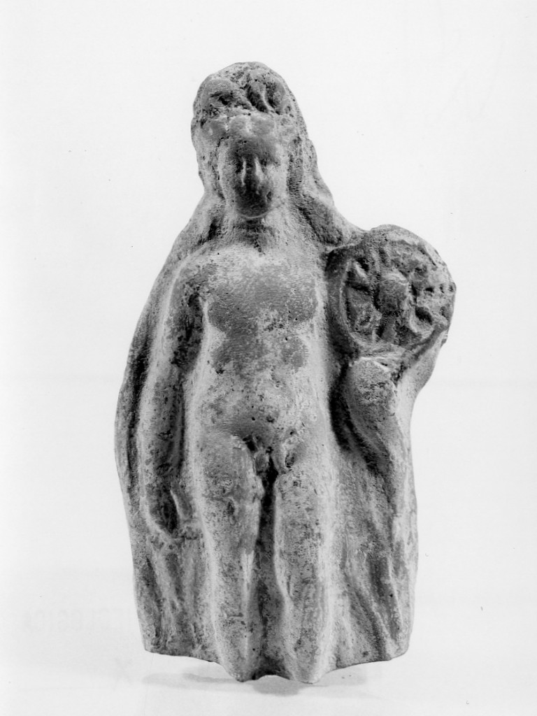 Apollo-Hyakinthos (terracotta figurata) - fabbrica tarantina (secc. IV a.C.-III a.C)