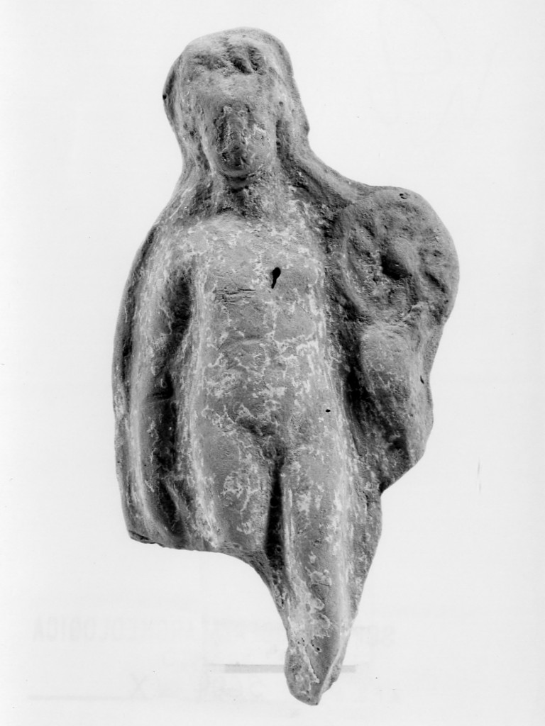 Apollo-Hyakinthos (terracotta figurata) - fabbrica tarantina (secc. IV a.C.-III a.C)
