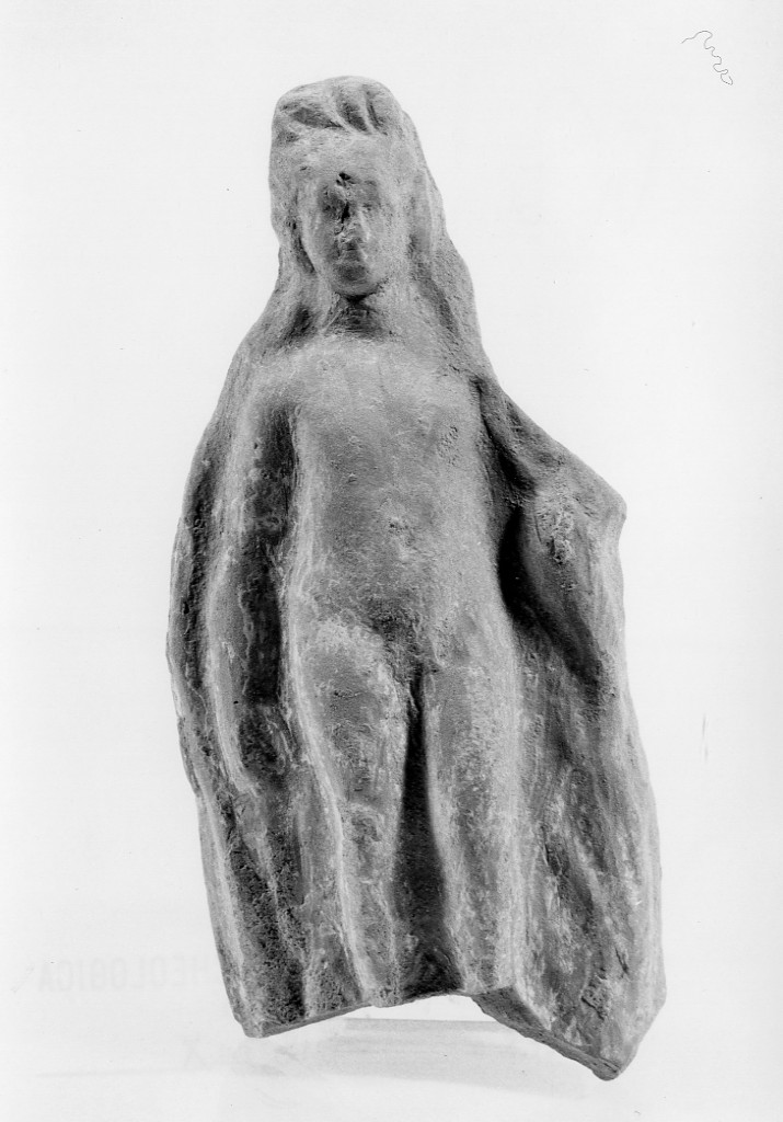 Apollo-Hyakinthos (terracotta figurata) - fabbrica tarantina (secc. IV a.C.-III a.C)