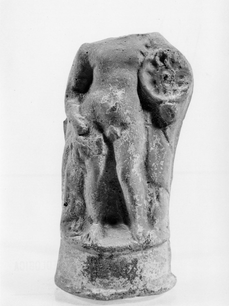 Apollo-Hyakinthos (terracotta figurata) - fabbrica tarantina (secc. IV a.C.-III a.C)