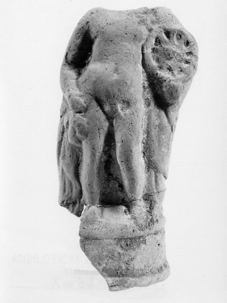 Apollo-Hyakinthos (terracotta figurata) - fabbrica tarantina (secc. IV a.C.-III a.C)