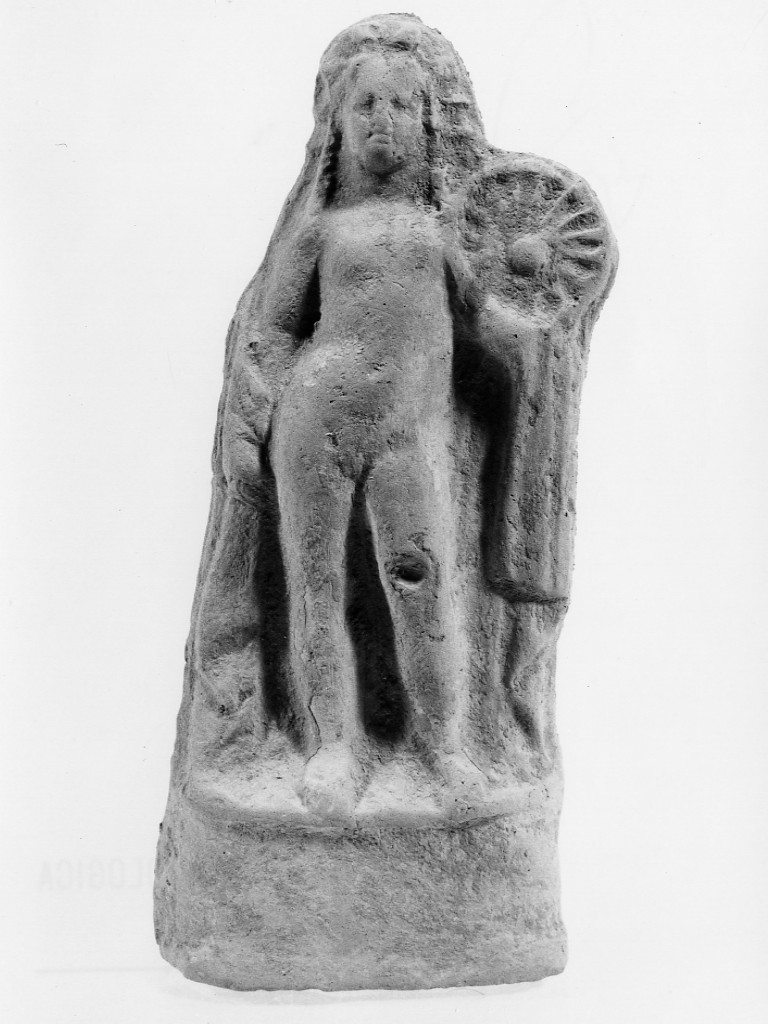 Apollo-Hyakinthos (terracotta figurata) - fabbrica tarantina (secc. IV a.C.-III a.C)