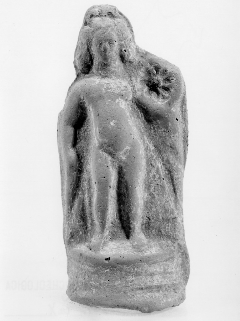 Apollo-Hyakinthos (terracotta figurata) - fabbrica tarantina (secc. IV a.C.-III a.C)