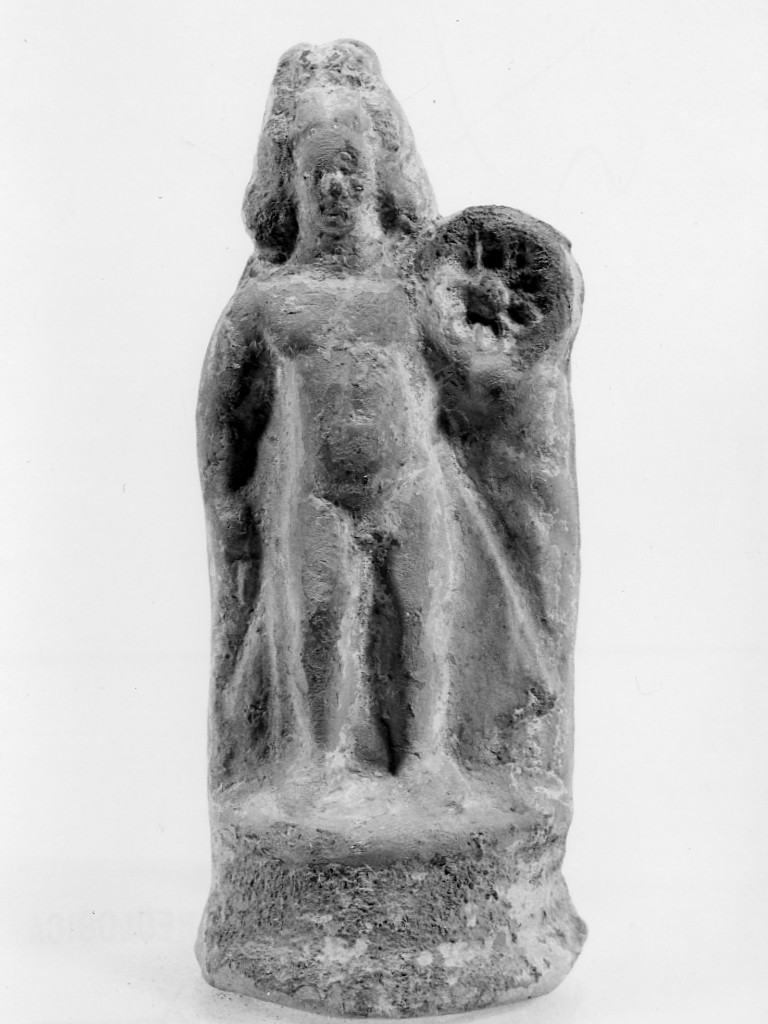 Apollo-Hyakinthos (terracotta figurata) - fabbrica tarantina (secc. IV a.C.-III a.C)