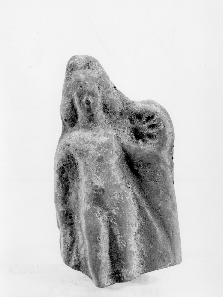 Apollo-Hyakinthos (terracotta figurata) - fabbrica tarantina (secc. IV a.C.-III a.C)