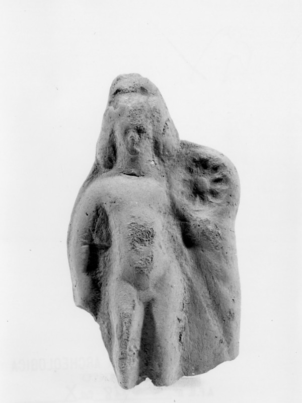 Apollo-Hyakinthos (terracotta figurata) - fabbrica tarantina (secc. IV a.C.-III a.C)