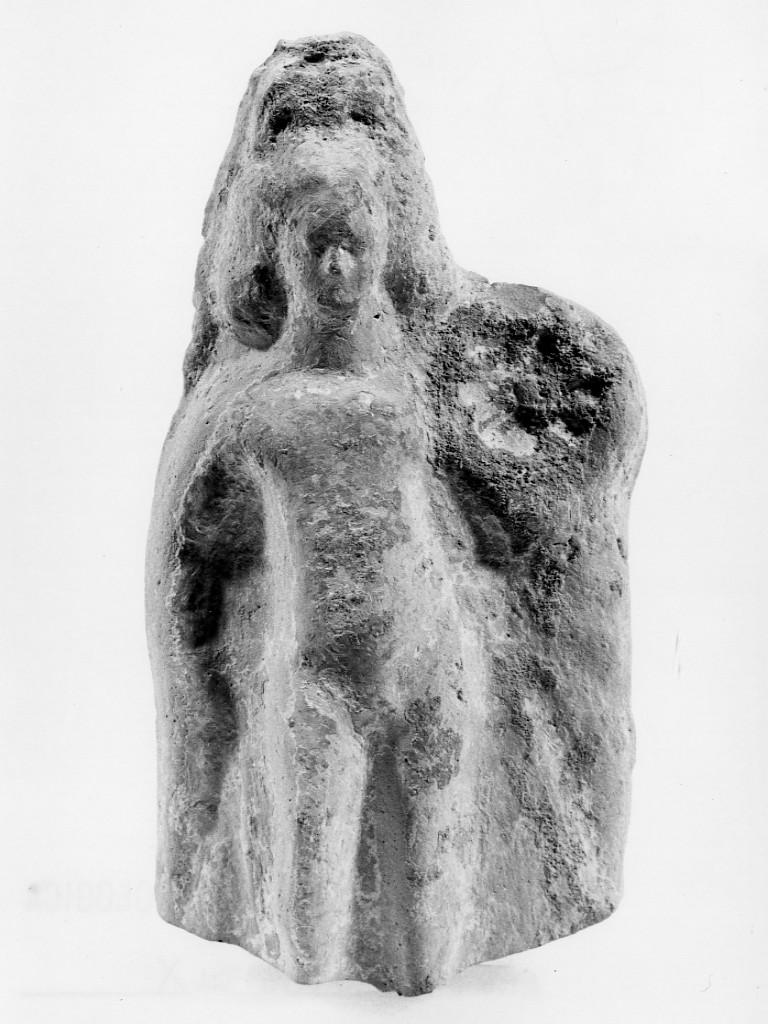 Apollo-Hyakinthos (terracotta figurata) - fabbrica tarantina (secc. IV a.C.-III a.C)