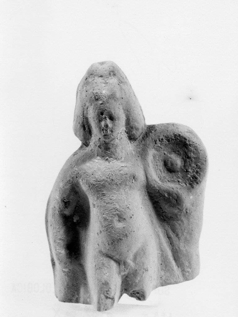 Apollo-Hyakinthos (terracotta figurata) - fabbrica tarantina (secc. IV a.C.-III a.C)