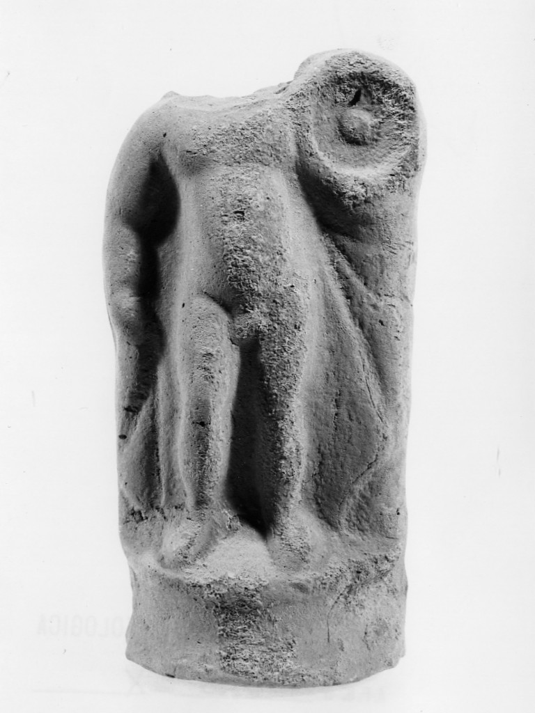 Apollo-Hyakinthos (terracotta figurata) - fabbrica tarantina (secc. IV a.C.-III a.C)