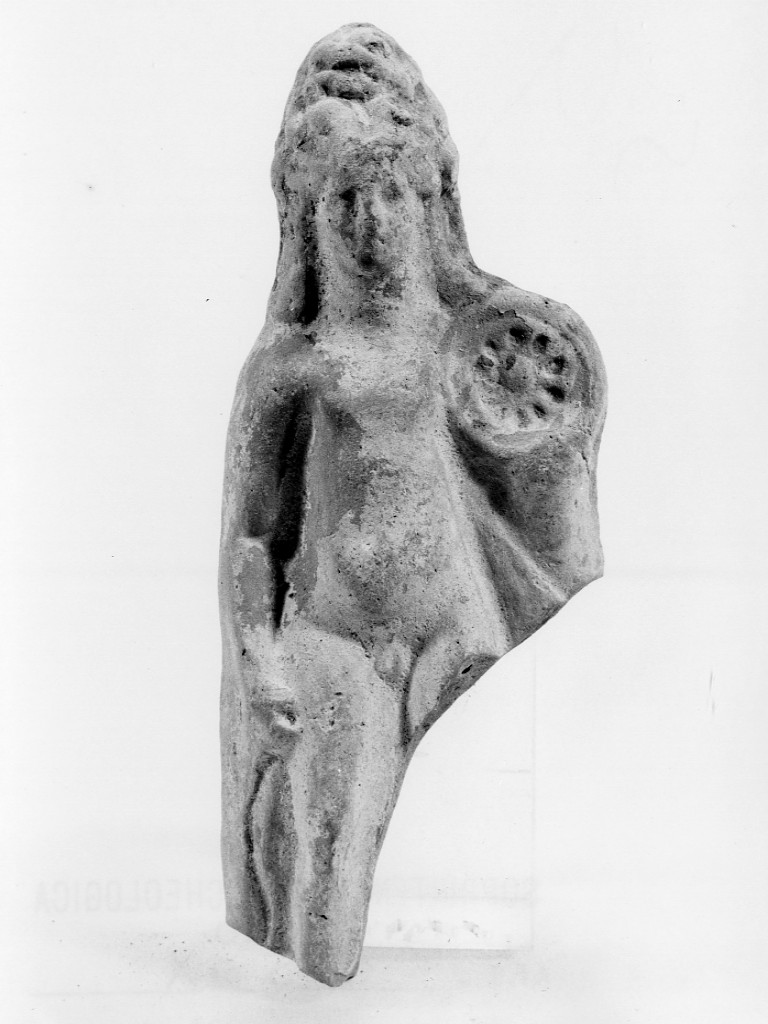Apollo-Hyakinthos (terracotta figurata) - fabbrica tarantina (secc. IV a.C.-III a.C)