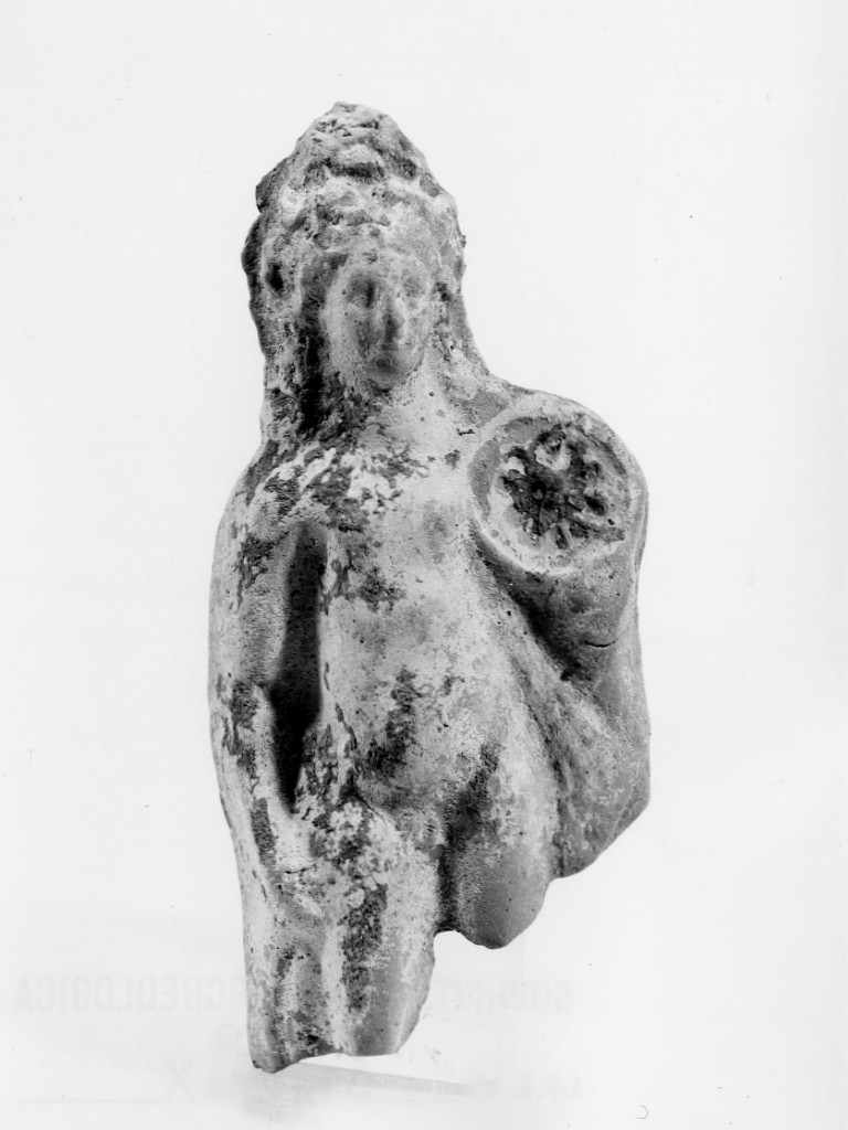 Apollo-Hyakinthos (terracotta figurata) - fabbrica tarantina (secc. IV a.C.-III a.C)