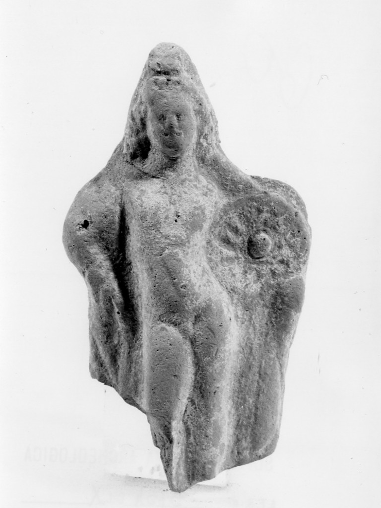 Apollo-Hyakinthos (terracotta figurata) - fabbrica tarantina (secc. IV a.C.-III a.C)