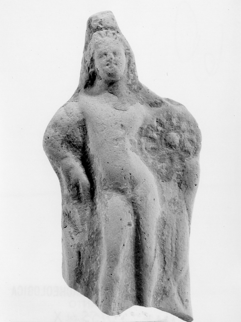 Apollo-Hyakinthos (terracotta figurata) - fabbrica tarantina (secc. IV a.C.-III a.C)