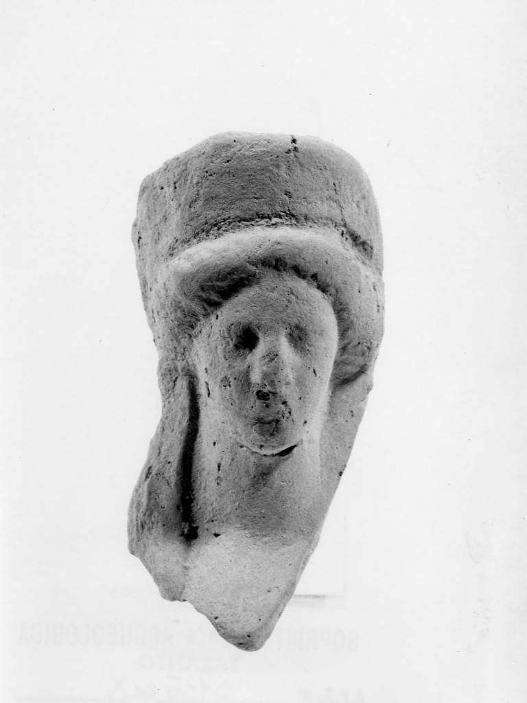 Persephone-Kore (terracotta figurata, culto di Dionysos-Hades) - fabbrica tarantina (sec. IV a.C)