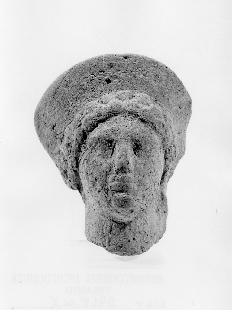 Persephone-Kore (terracotta figurata) - fabbrica tarantina (sec. V a.C)
